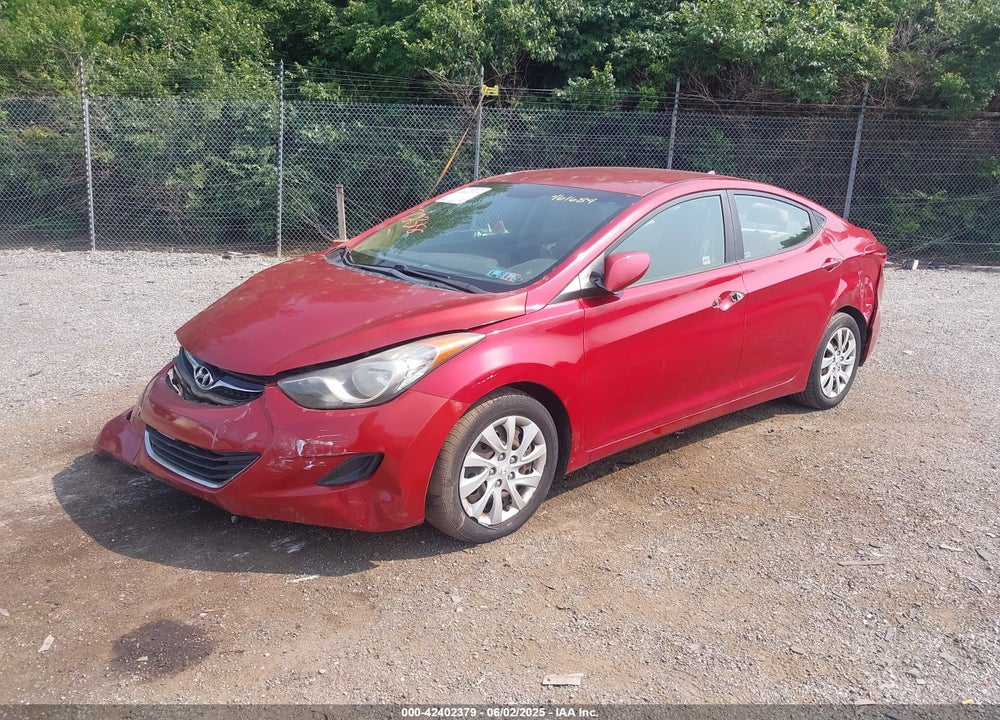 2012 HYUNDAI ELANTRA VIN: KMHDH4AE7CU461684