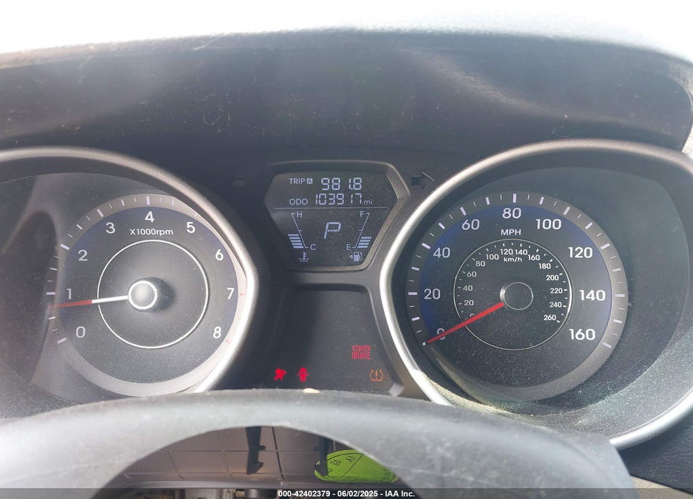 2012 HYUNDAI ELANTRA VIN: KMHDH4AE7CU461684