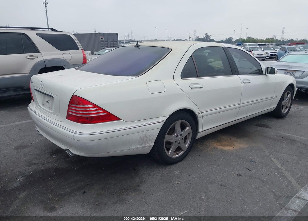 2005 MERCEDES-BENZ S 430 VIN: WDBNG70JX5A451696