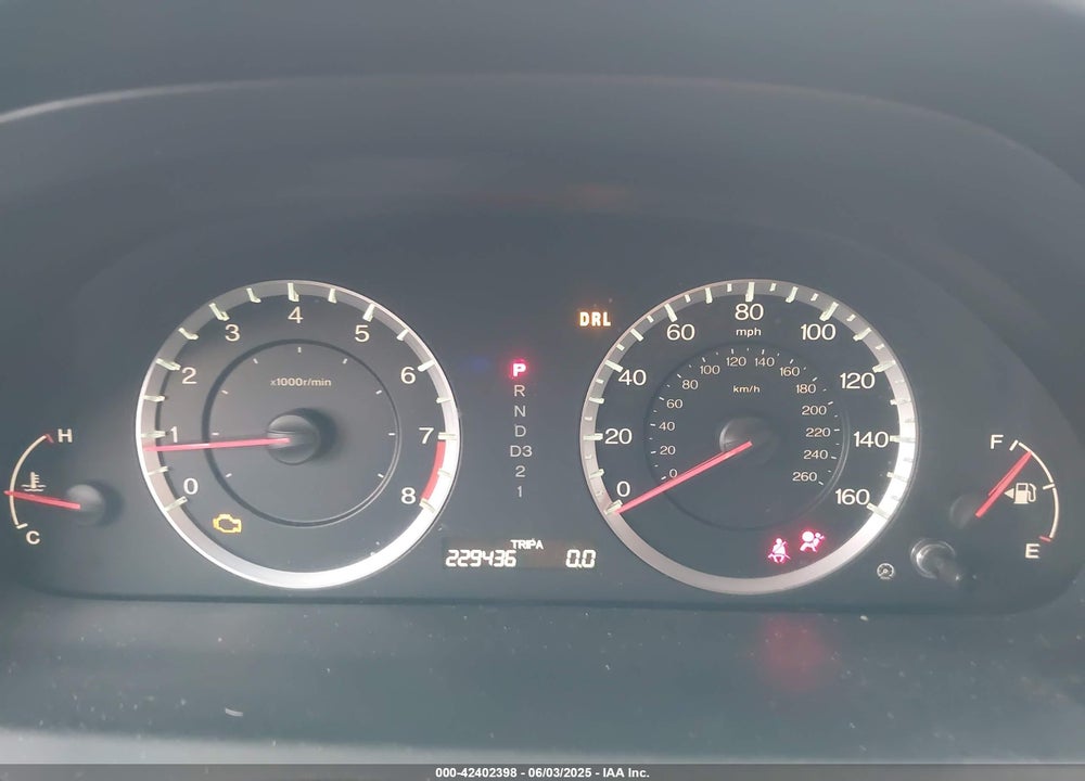 2010 HONDA ACCORD VIN: 1HGCS1B85AA000489