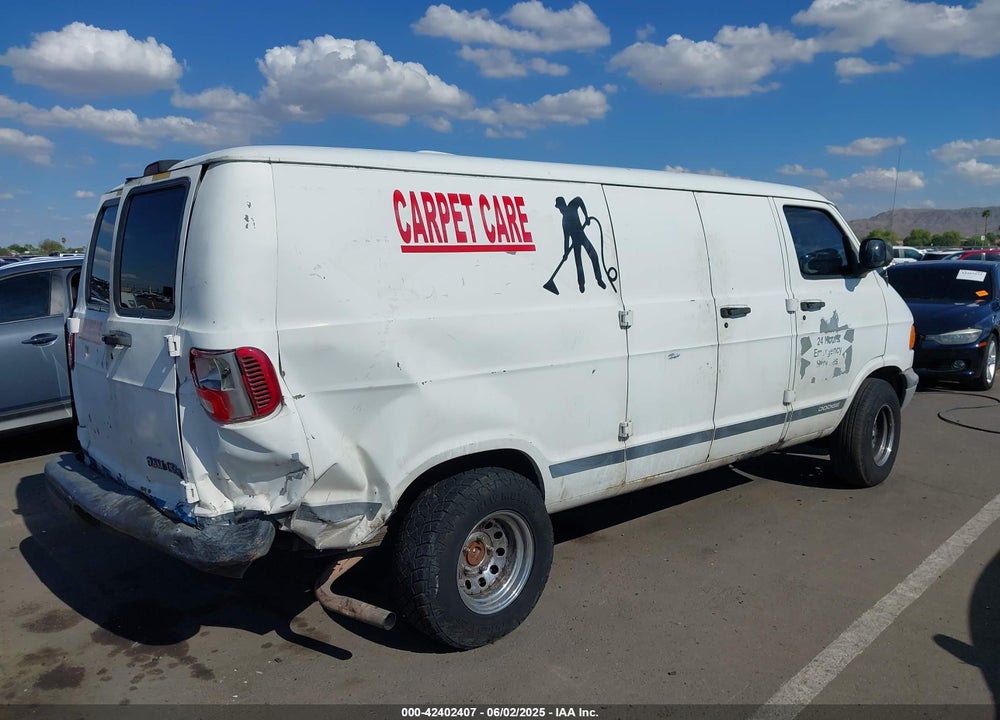 1999 DODGE RAM VAN 1500 COMMERCIAL/CONVERSION VIN: 2B7HB11X4XK511413