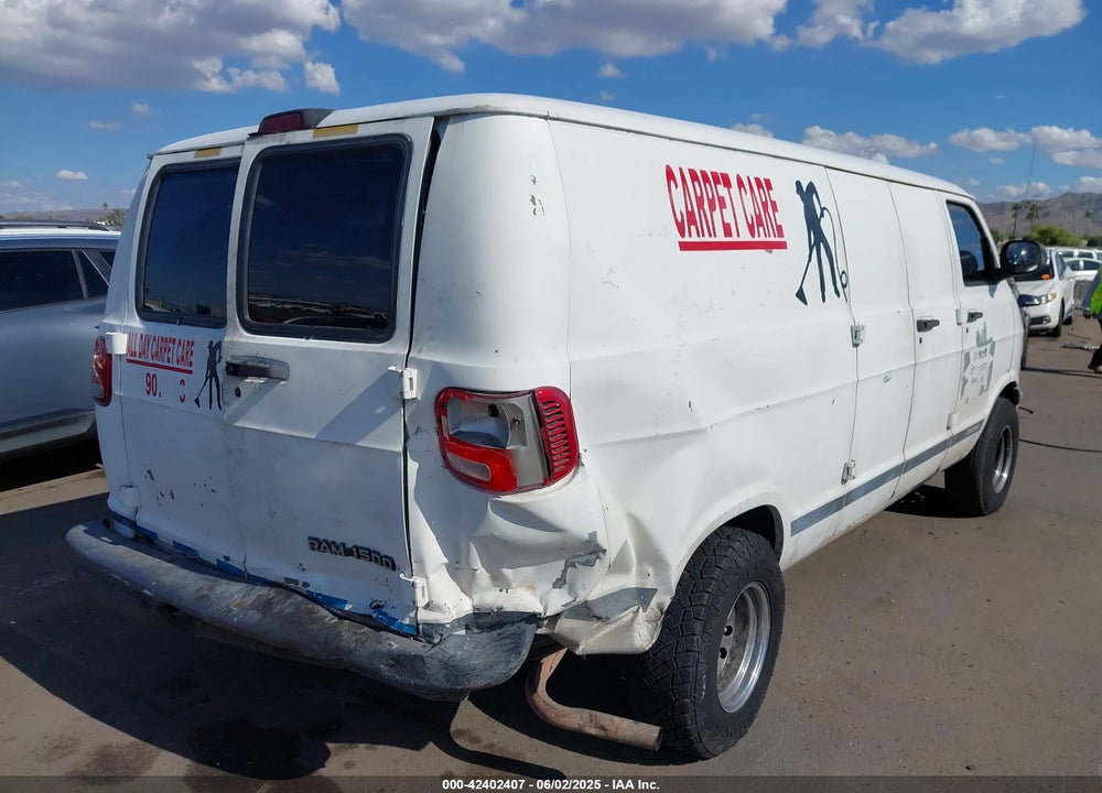 1999 DODGE RAM VAN 1500 COMMERCIAL/CONVERSION VIN: 2B7HB11X4XK511413