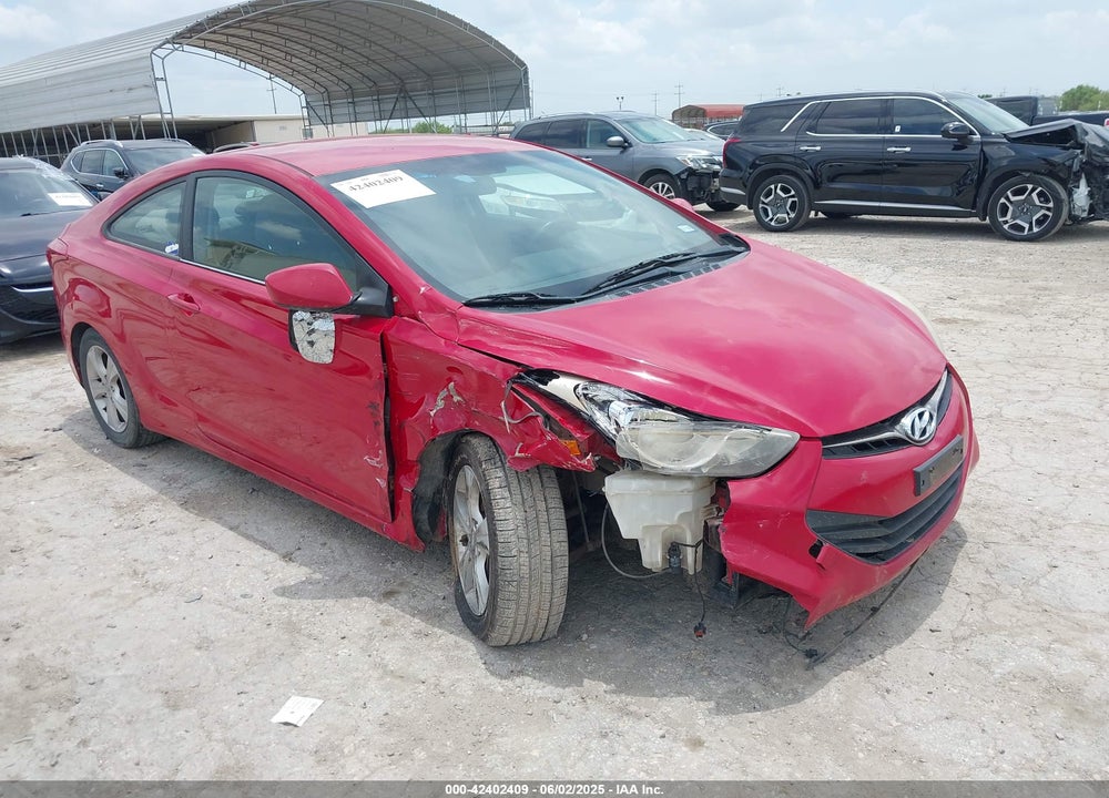 2013 HYUNDAI ELANTRA GS VIN: KMHDH6AEXDU008754