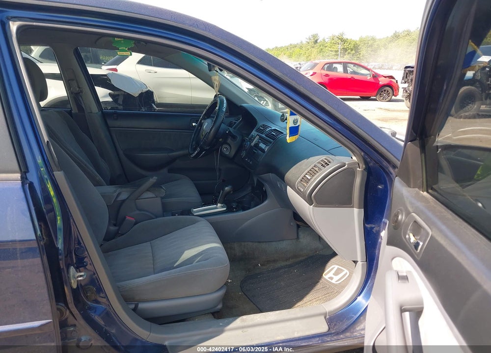 2005 HONDA CIVIC LX VIN: 2HGES16505H546035