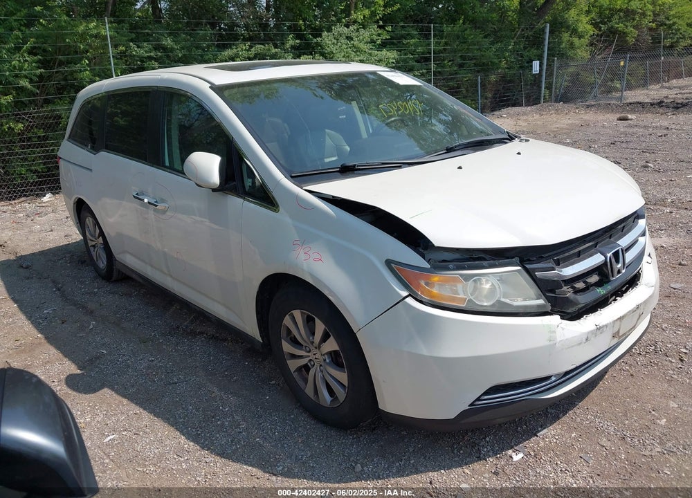2014 HONDA ODYSSEY EX-L VIN: 5FNRL5H63EB131596