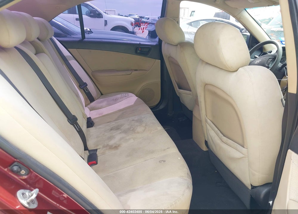 2009 HYUNDAI SONATA GLS VIN: 5NPET46C39H512258