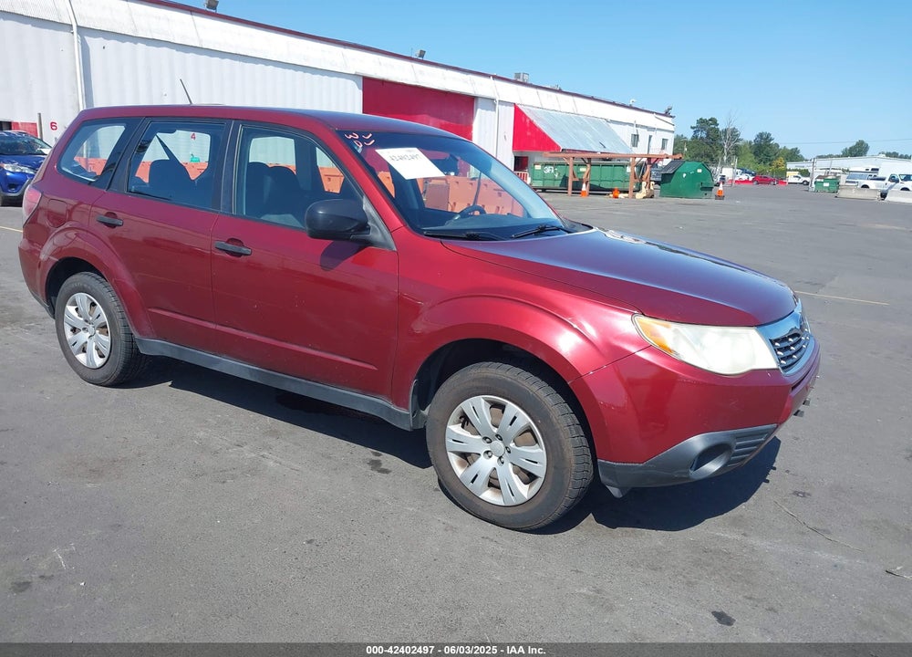 2009 SUBARU FORESTER 2.5X VIN: JF2SH61659H782528