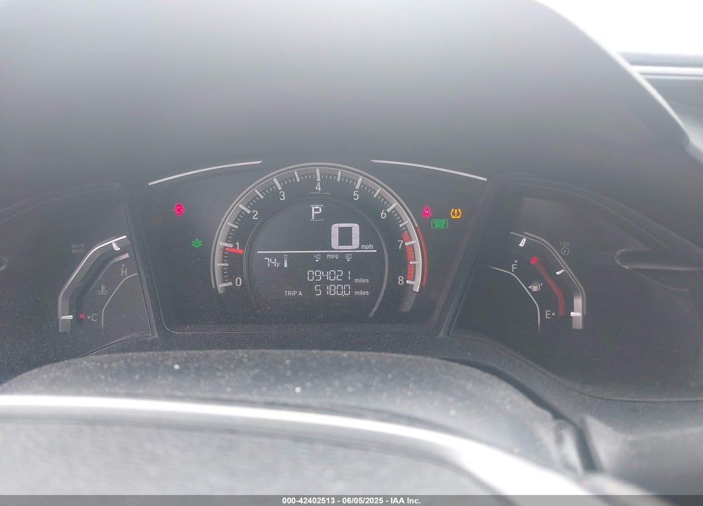 2018 HONDA CIVIC VIN: 19XFC2F56JE005762