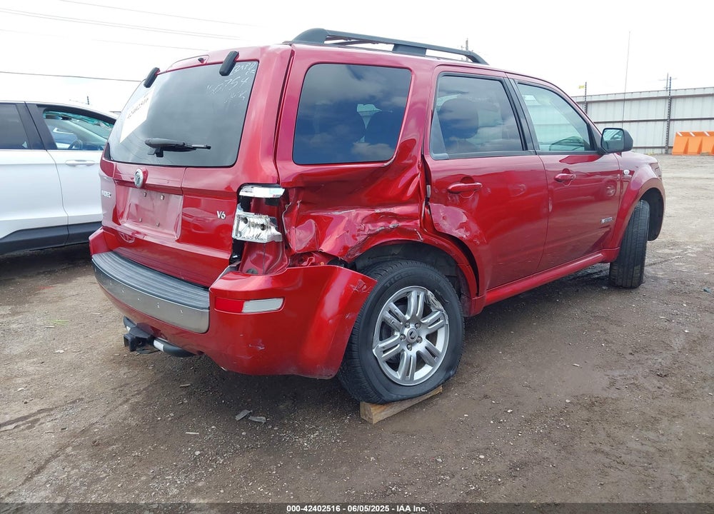 2008 MERCURY MARINER V6 VIN: 4M2CU81188KJ49743