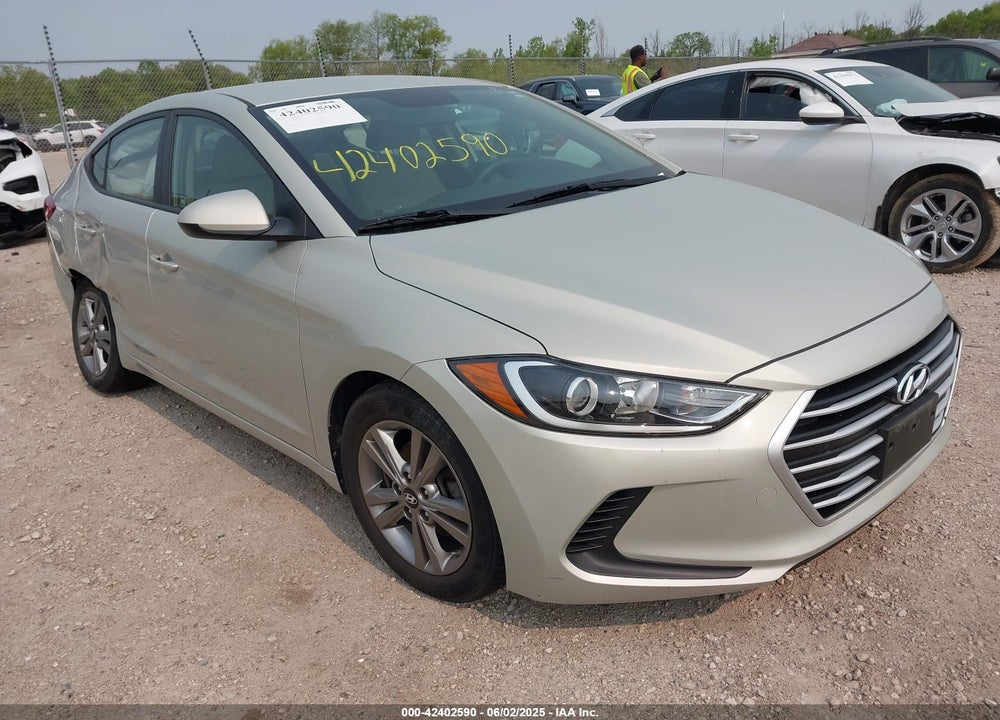 2017 HYUNDAI ELANTRA SE VIN: KMHD84LF6HU429953