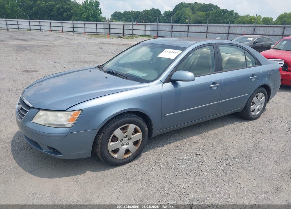 2009 HYUNDAI SONATA GLS VIN: 5NPET46C89H551685