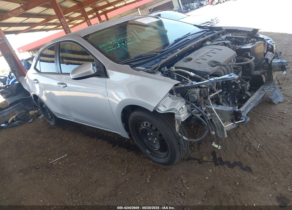 2015 TOYOTA COROLLA LE VIN: 5YFBURHE2FP181327