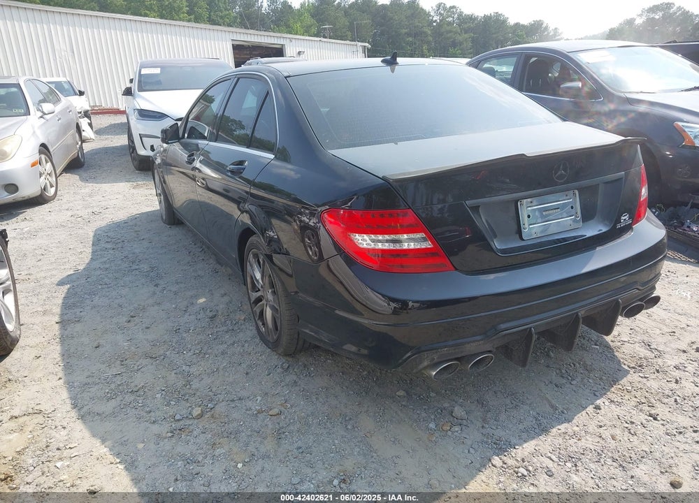 2013 MERCEDES-BENZ C CLASS VIN: WDDGF8AB4DR279441