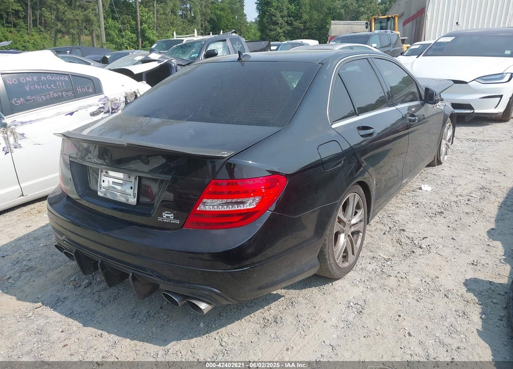 2013 MERCEDES-BENZ C CLASS VIN: WDDGF8AB4DR279441
