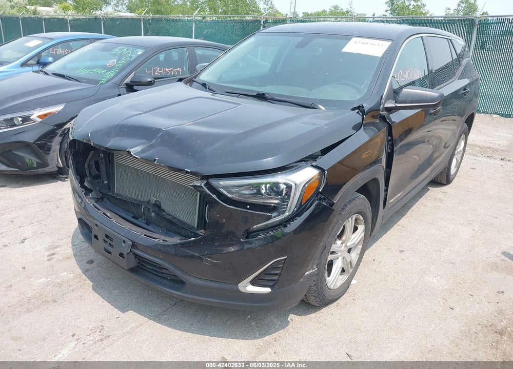 2018 GMC TERRAIN SLE VIN: 3GKALMEV1JL403596