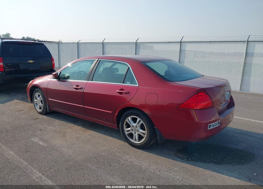 2007 HONDA ACCORD 2.4 EX VIN: 1HGCM56707A221915