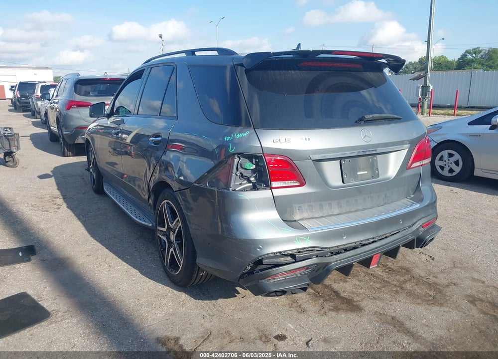 2017 MERCEDES-BENZ GLE CLASS VIN: 4JGDA5JB7HA835767