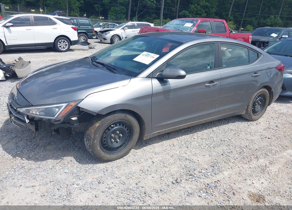 2019 HYUNDAI ELANTRA VIN: 5NPD74LFXKH450300