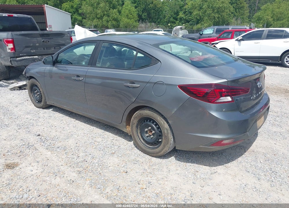 2019 HYUNDAI ELANTRA VIN: 5NPD74LFXKH450300