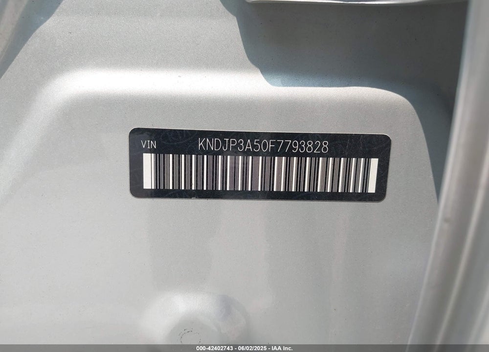 2015 KIA SOUL VIN: KNDJP3A50F7793828