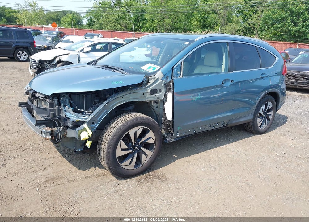 2015 HONDA CR-V VIN: 5J6RM4H92FL019320