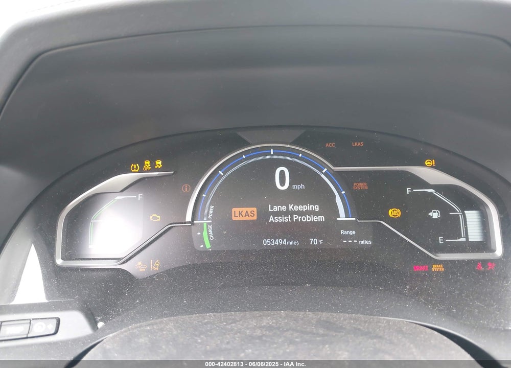 2019 HONDA CLARITY PLUG-IN HYBRID VIN: JHMZC5F19KC004284