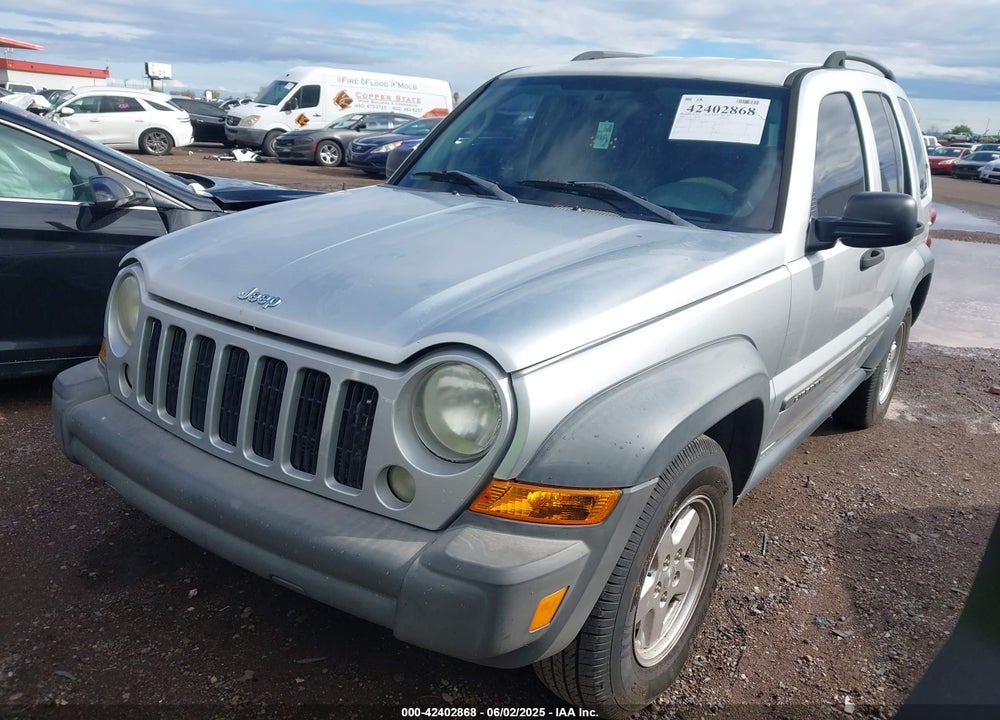 2007 JEEP LIBERTY VIN: 1J4GK48K37W517140