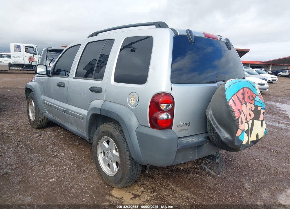 2007 JEEP LIBERTY VIN: 1J4GK48K37W517140