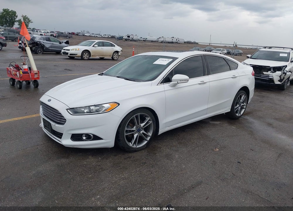 2013 FORD FUSION TITANIUM VIN: 3FA6P0D93DR272603