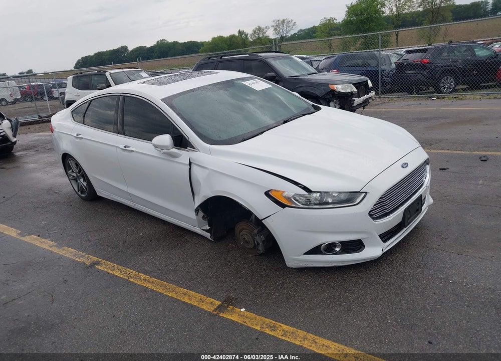 2013 FORD FUSION TITANIUM VIN: 3FA6P0D93DR272603