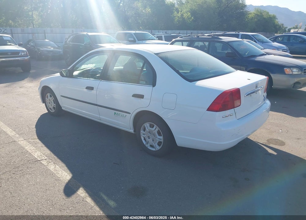 2001 HONDA CIVIC VIN: 1HGEN26461L000129