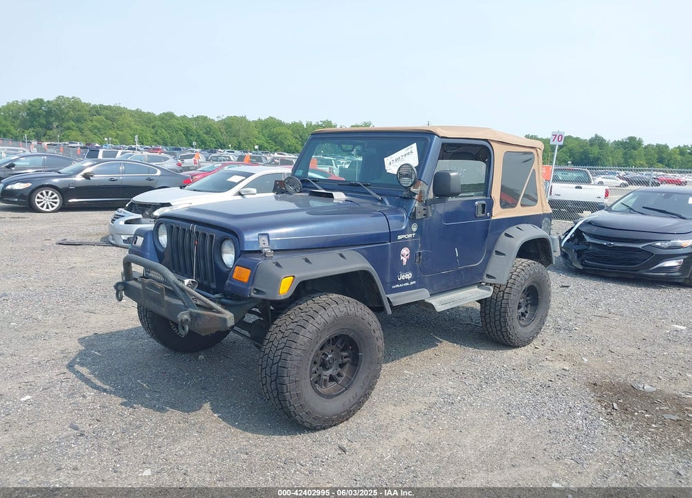 2006 JEEP WRANGLER SPORT VIN: 1J4FA49S66P708332