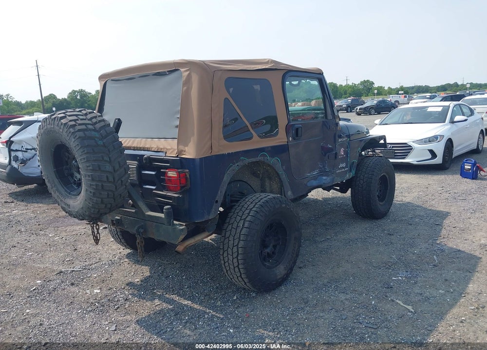 2006 JEEP WRANGLER SPORT VIN: 1J4FA49S66P708332