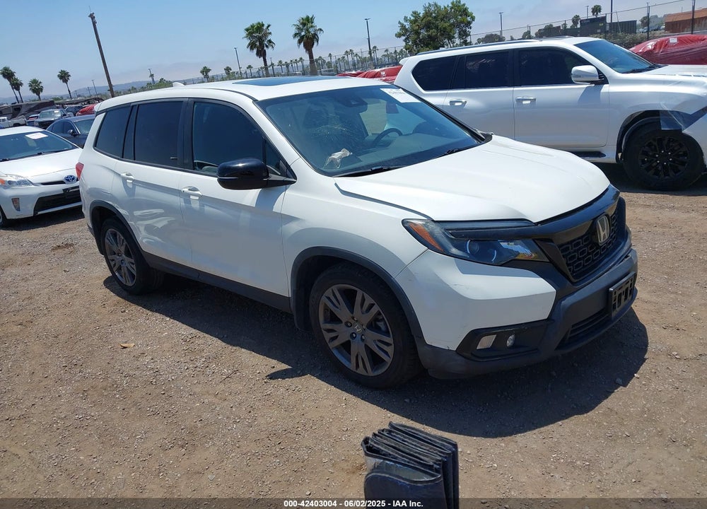 2019 HONDA PASSPORT EX-L VIN: 5FNYF7H56KB005380