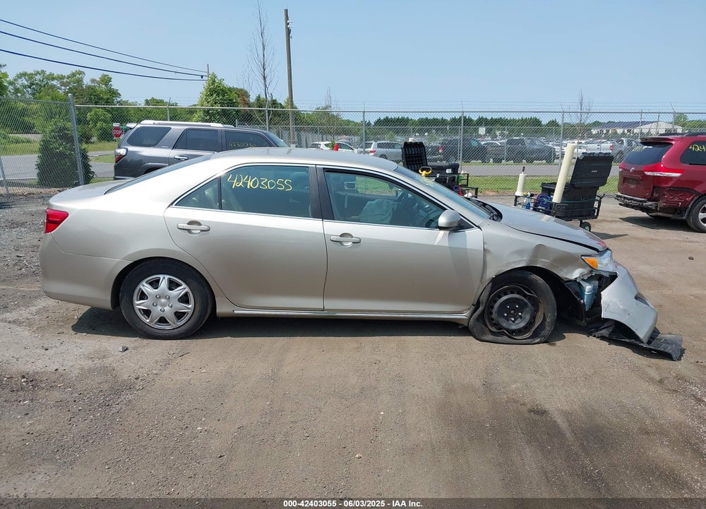 2013 TOYOTA CAMRY VIN: 4T4BF1FK7DR331678