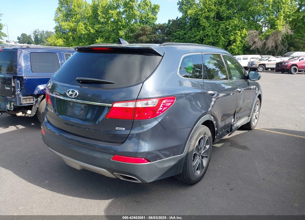 2016 HYUNDAI SANTA FE SE VIN: KM8SMDHFXGU138267