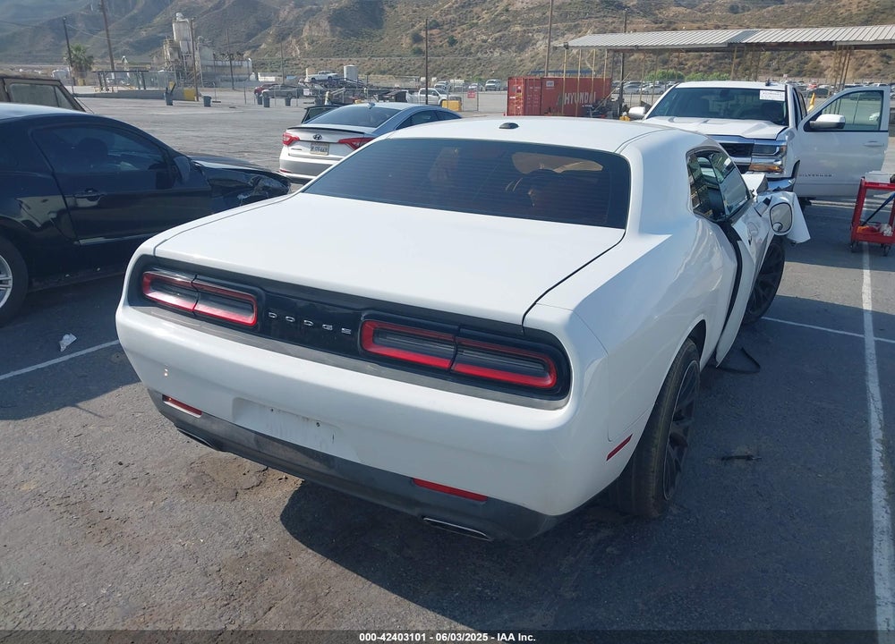 2016 DODGE CHALLENGER VIN: 2C3CDZAG2GH184661