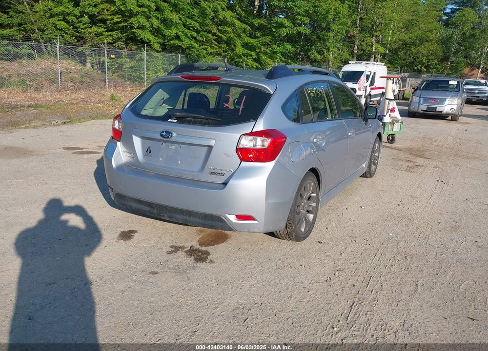 2014 SUBARU IMPREZA VIN: JF1GPAL60E8221421