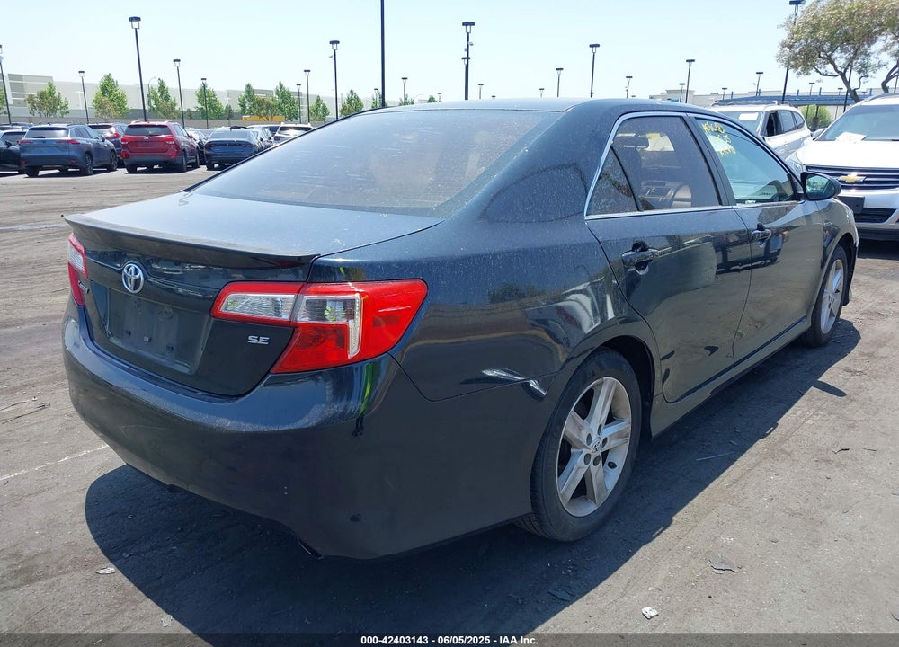 2014 TOYOTA CAMRY SE VIN: 4T1BF1FK9EU456662
