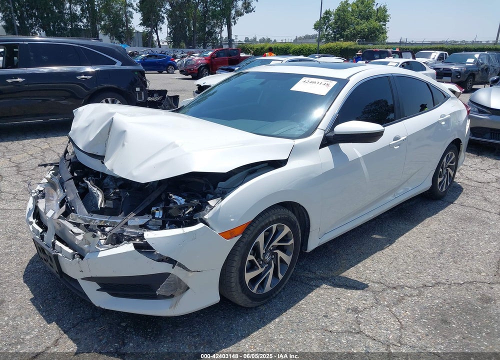2016 HONDA CIVIC VIN: 2HGFC2F76GH562669