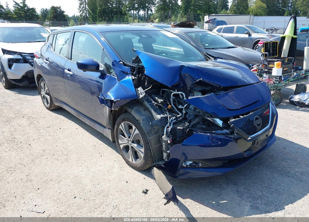 2022 NISSAN LEAF SV PLUS 62 KWH VIN: 1N4BZ1CV9NC562146