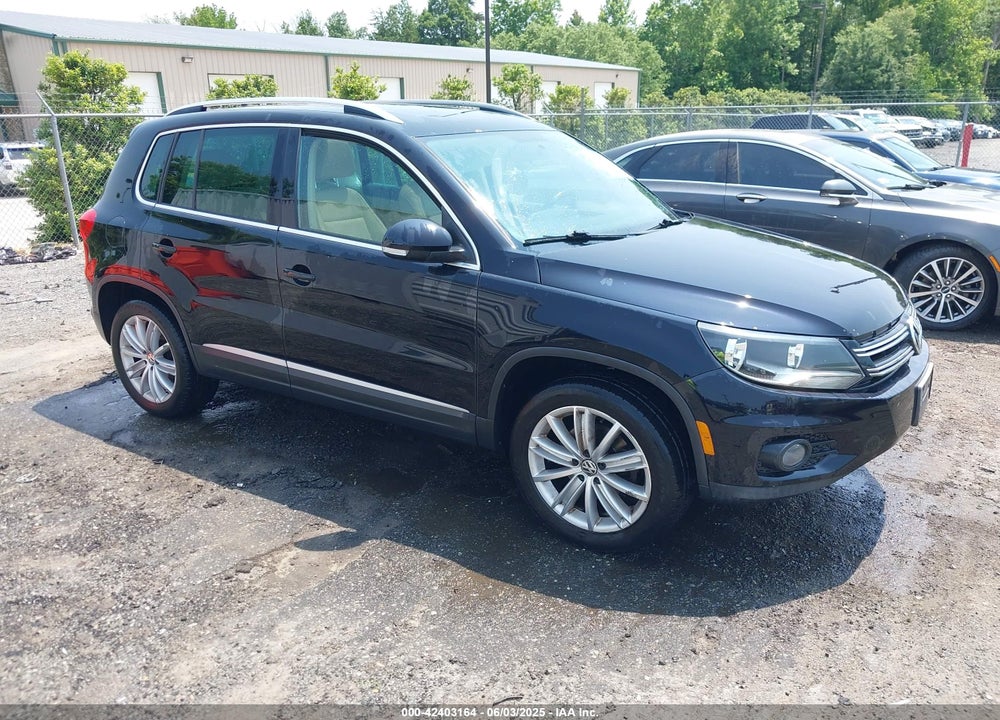 2012 VOLKSWAGEN TIGUAN SE VIN: WVGBV7AX1CW548133