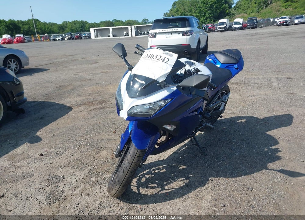 2013 KAWASAKI EX300 A VIN: JKAEX8A17DDA01195