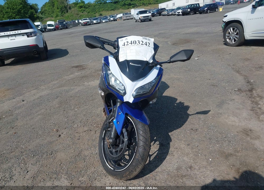 2013 KAWASAKI EX300 A VIN: JKAEX8A17DDA01195