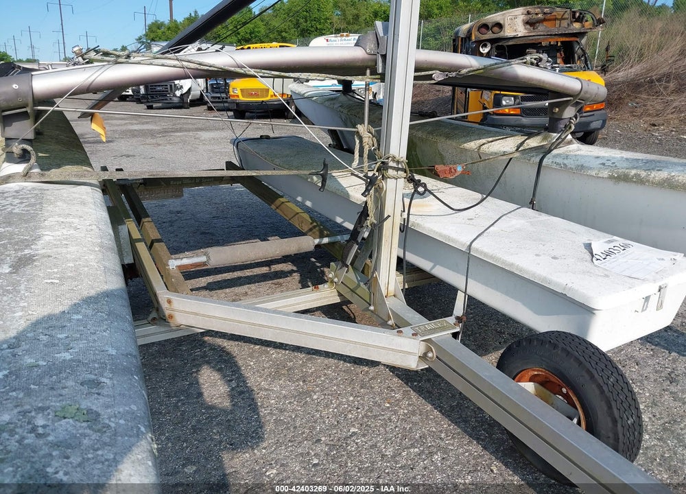 1981 TRAILEX TRAILER VIN: 1X1BBR10B0007