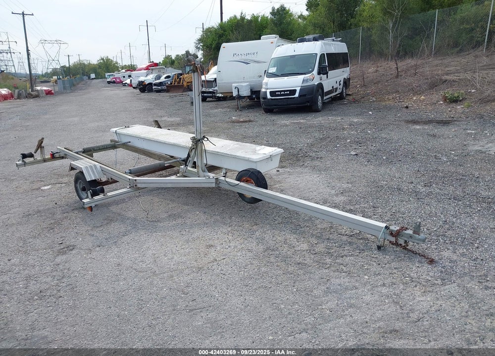 1981 TRAILEX TRAILER VIN: 1X1BBR10B0007