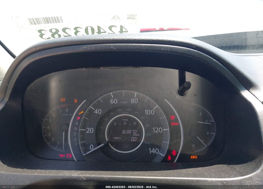 2013 HONDA CR-V EX VIN: 2HKRM4H5XDH604442
