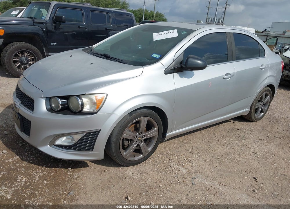 2015 CHEVROLET SONIC VIN: 1G1JG5SBXF4121804