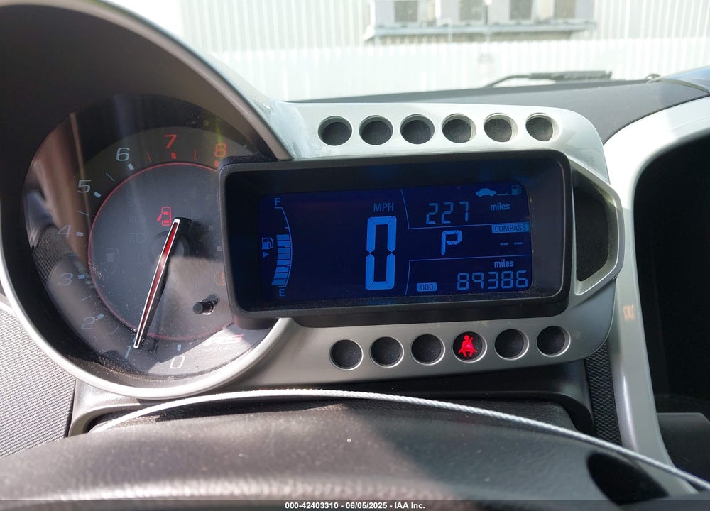 2015 CHEVROLET SONIC VIN: 1G1JG5SBXF4121804