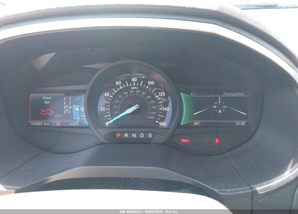 2019 FORD EDGE VIN: 2FMPK4K94KBB47043